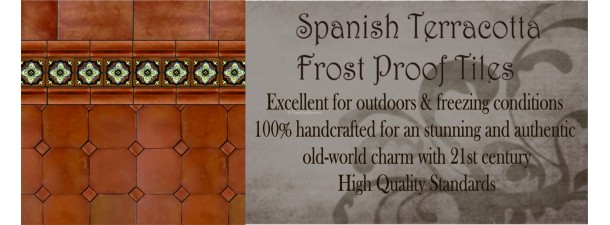 Spanish Terracotta Frost Proof Tiles